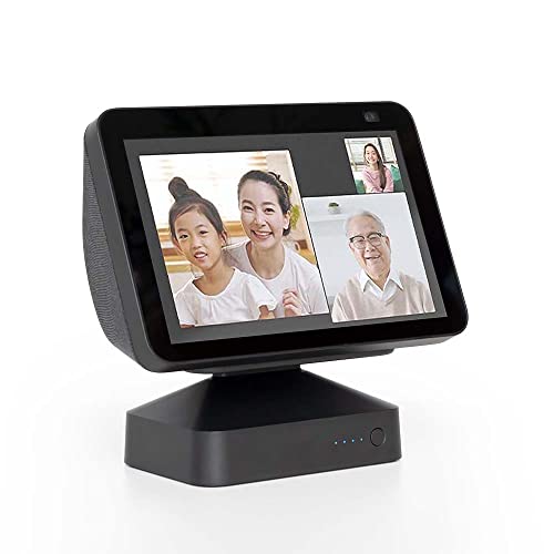 Echo（最新モデル）＋バッテリーベース【2台セット】 Amazon | Show 8 第3世代 バッテリーベース Show 8 第3世代
